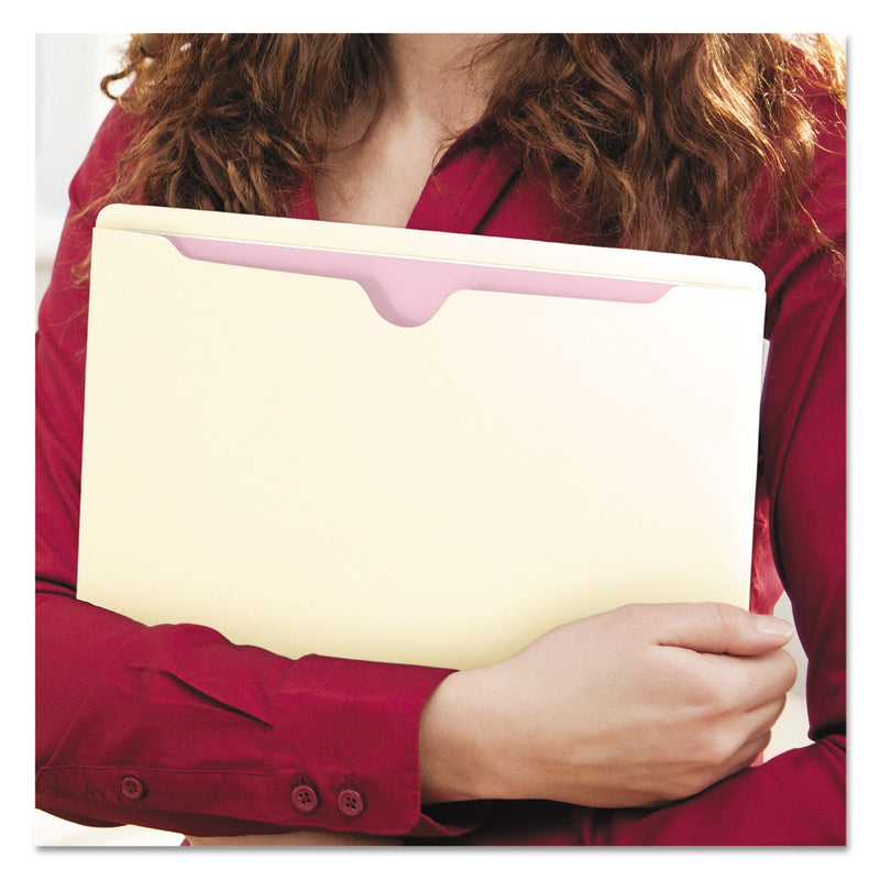 Smead Manila File Jackets, 1-Ply Straight Tab, Legal Size, Manila, 100/Box