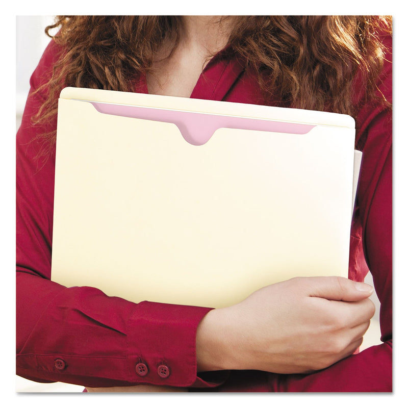 Smead Manila File Jackets, 2-Ply Straight Tab, Legal Size, Manila, 100/Box