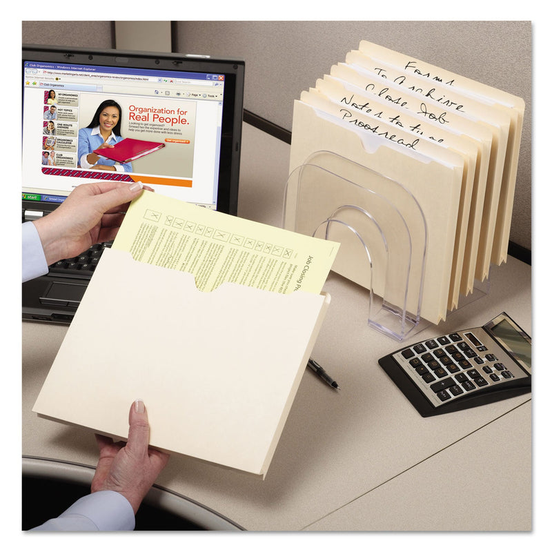 Smead Manila File Jackets, 2-Ply Straight Tab, Legal Size, Manila, 50/Box