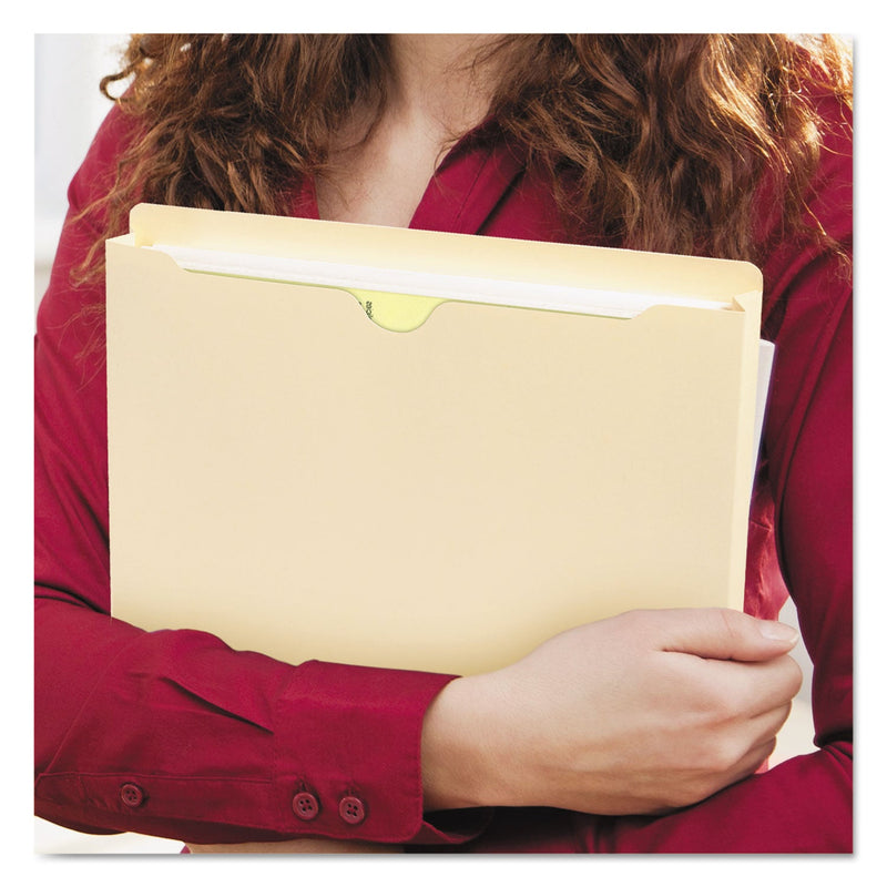 Smead Manila File Jackets, 1-Ply Straight Tab, Legal Size, Manila, 50/Box