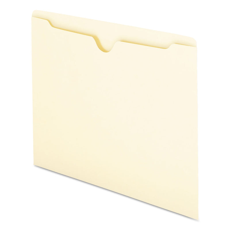 Smead Manila File Jackets, 1-Ply Straight Tab, Letter Size, Manila, 100/Box
