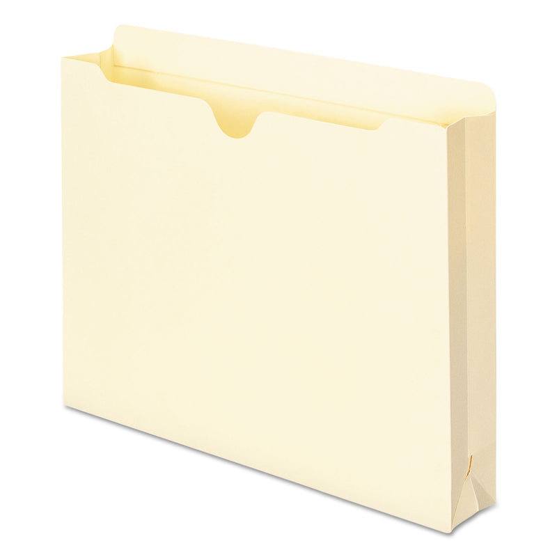 Smead Manila File Jackets, 2-Ply Straight Tab, Letter Size, Manila, 50/Box