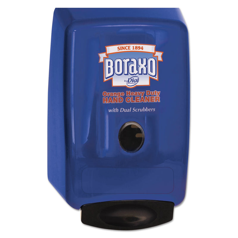 Boraxo 2L Dispenser for Heavy Duty Hand Cleaner, 10.49 x 4.98 x 6.75, Blue, 4/Carton