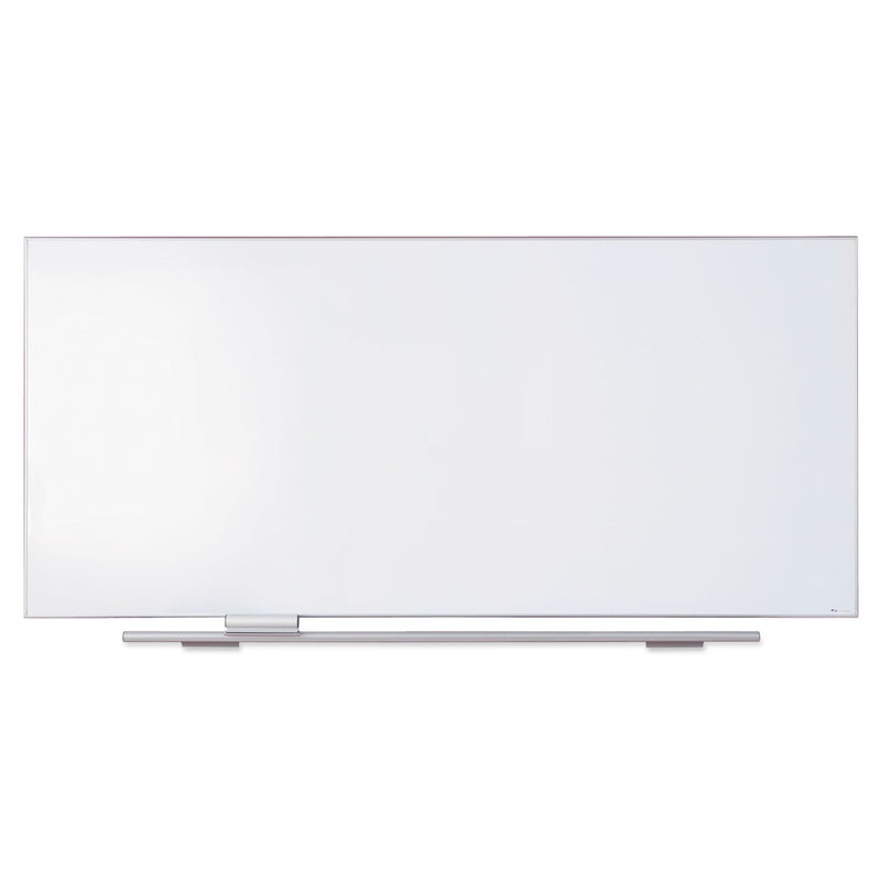 Iceberg Polarity Magnetic Porcelain Dry Erase White Board, 96 x 44, Aluminum Frame