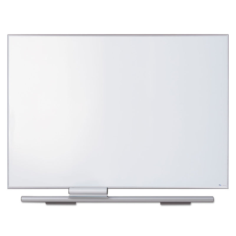 Iceberg Polarity Magnetic Porcelain Dry Erase White Board, 48 x 34, Aluminum Frame