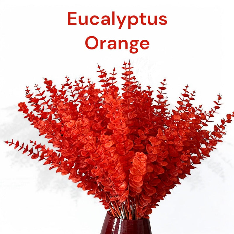Fake Eucalyptus Stems - Artificial Greenery Leaves For Decor