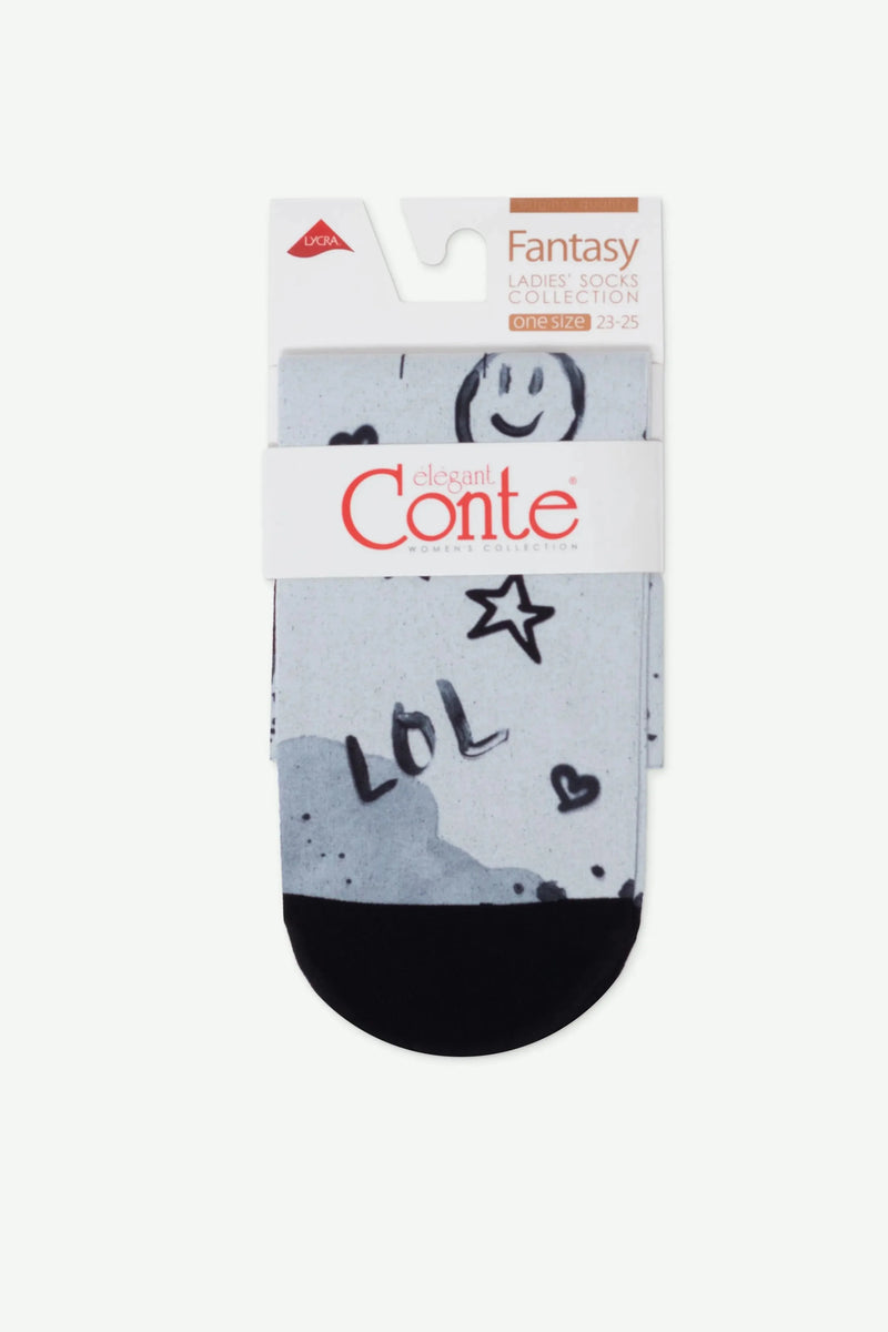 Socks Conte Fantasy 906 - "Stay" Pattern