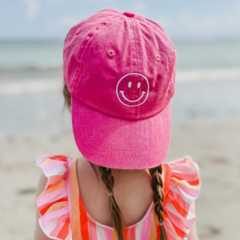 Smiley Face - Child Baseball Cap