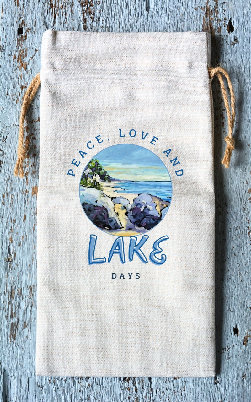 Wine Tote: Lake Days
