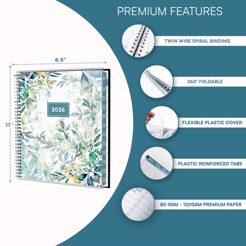 2026 Jan-Dec Appointment Book & Planner