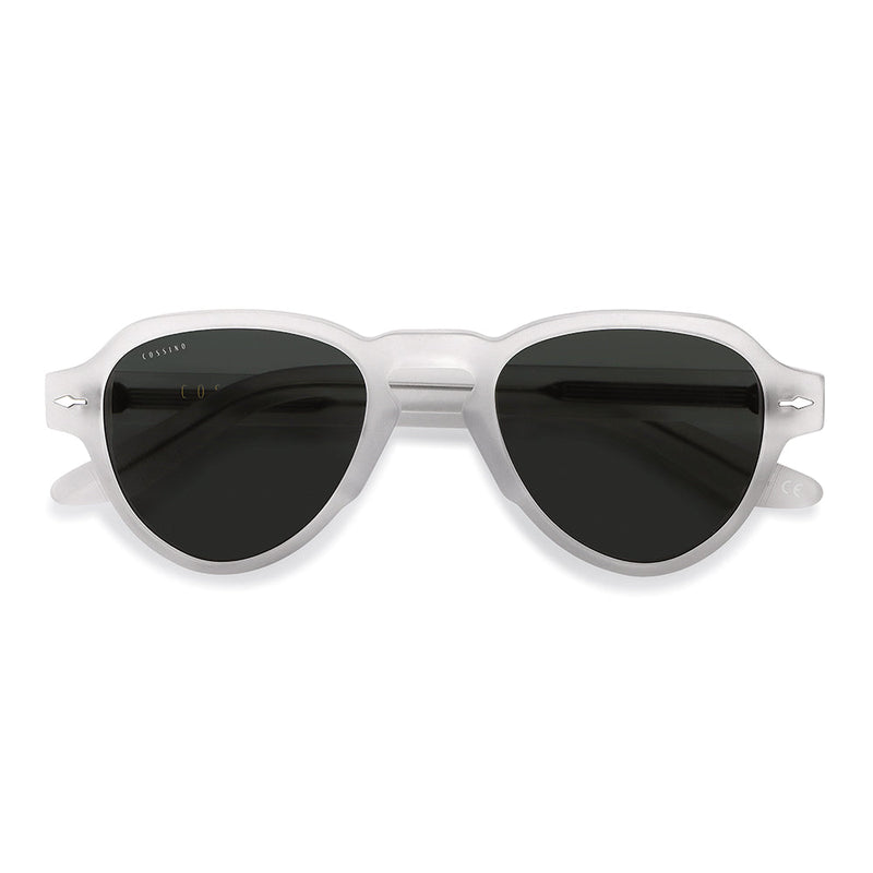 Soul 51mm Keyhole Sunglasses | White