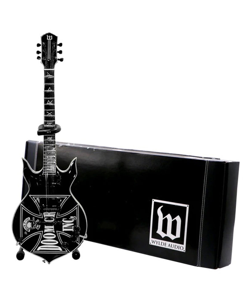 Zakk Wylde BLS DOOM CREW Heathen Grail Mini Guitar Replica Collectible