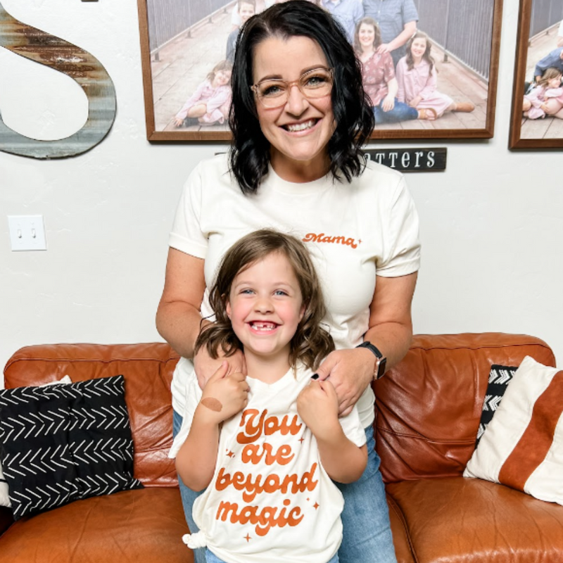 LMSS X JENN HALLAK - Mama - You are Magic / You are Beyond Magic - Set of 2 Matching Shirts