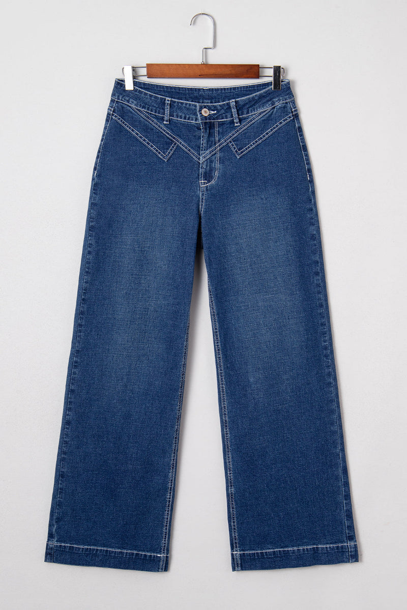 Daria Detail Loose Cuffed Jeans