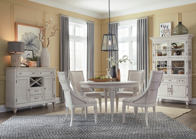 Newport - Bench With Upholstered Seat - Alabaster