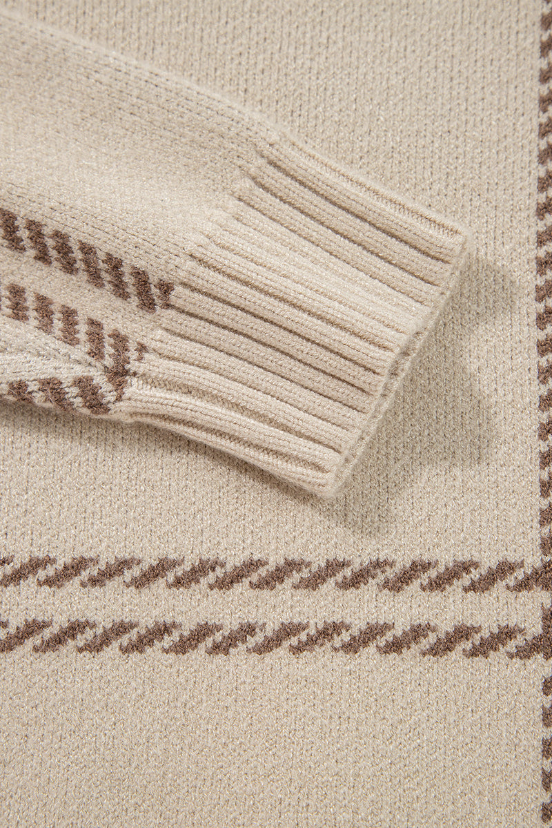Madison Knitted Drop Shoulder Sweater