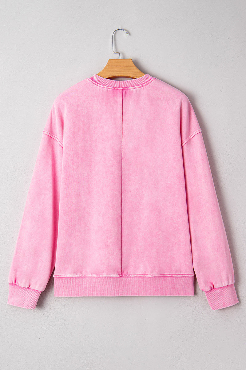 Brinley Drop Shoulder Loose Sweatshirt