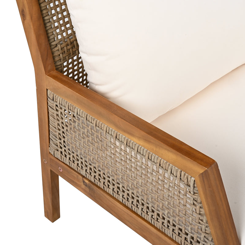 Acacia Wood Patio Furniture Club Chair