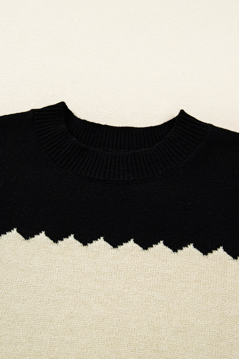 Harper Colorblock Drop Shoulder Sweater