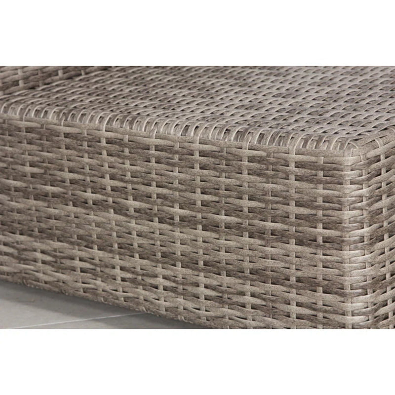 Chic Wide Outdoor Loveseat With Cushions