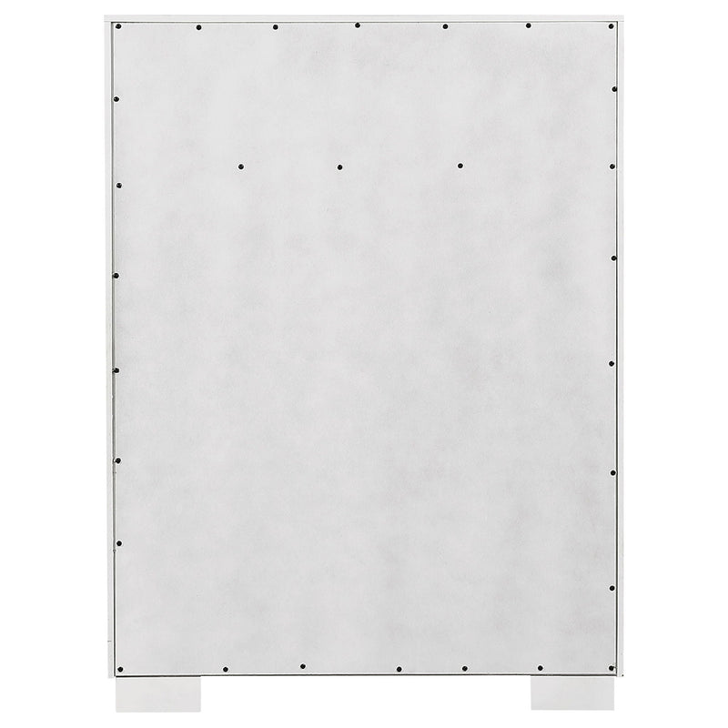 Jessica 5-drawer Bedroom Chest Snow White