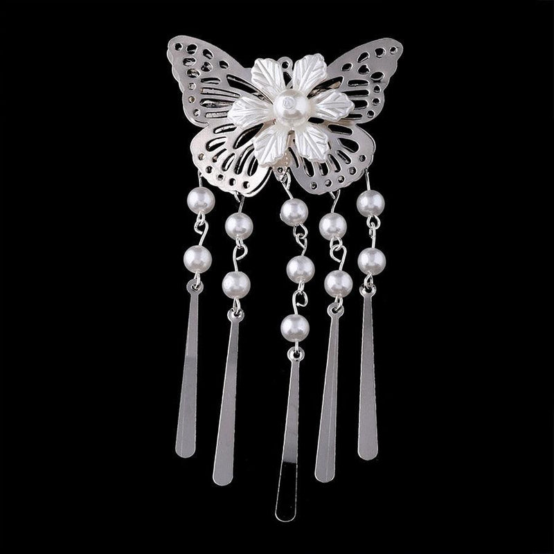 1Pc New Chinese Style Hair Clips for Women Cherry Hairpin Girls Elegant Ladies Headwear Costume Headdress Wedding Hair Accessories for Brides and Bridesmaids