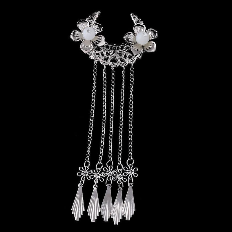 1Pc New Chinese Style Hair Clips for Women Cherry Hairpin Girls Elegant Ladies Headwear Costume Headdress Wedding Hair Accessories for Brides and Bridesmaids