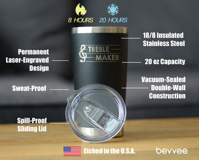 Treble Maker - 20 oz Coffee Tumbler