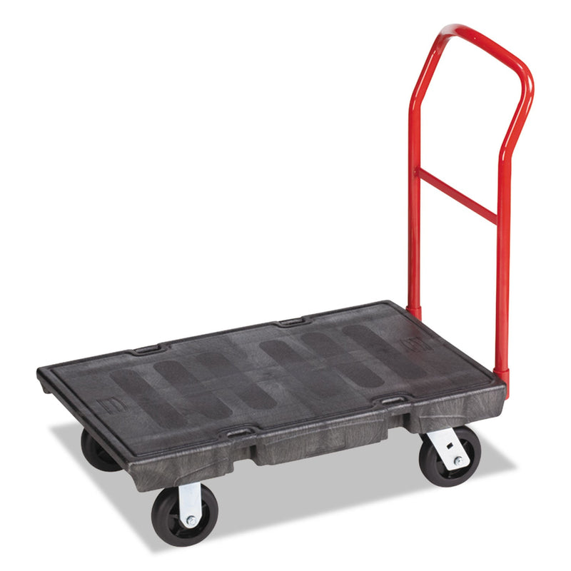 Rubbermaid Heavy-Duty Platform Truck Cart, 1,000 lb Capacity, 24 x 36 Platform, Black