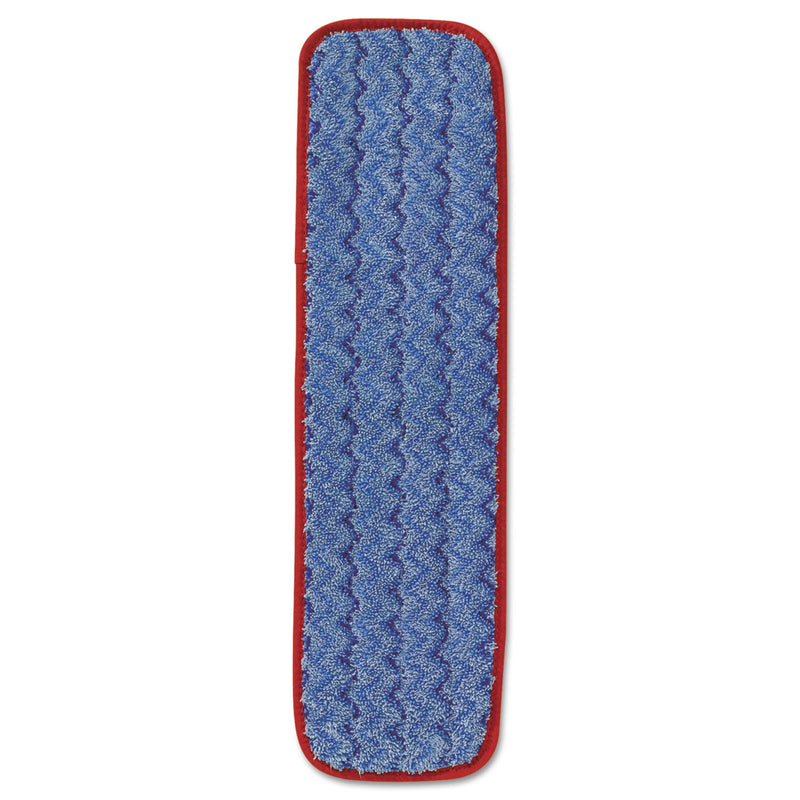 Rubbermaid Microfiber Wet Mopping Pad, 18.5" x 5.5" x 0.5", Red