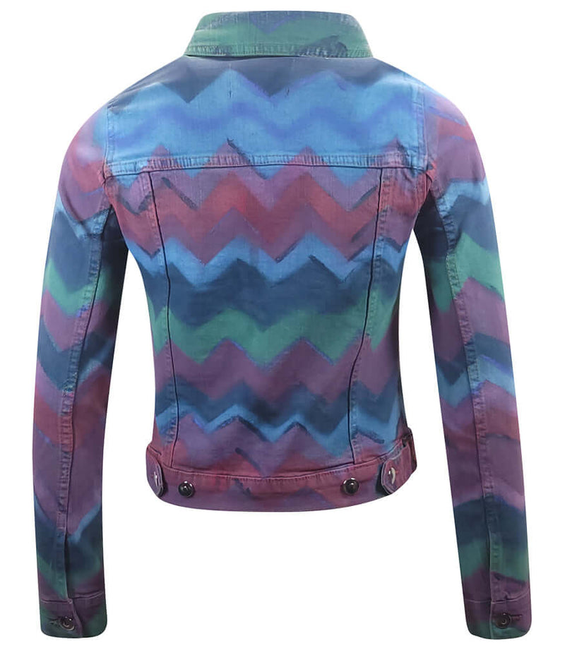 Light Blue Cotton Miss Slim Jean Jacket