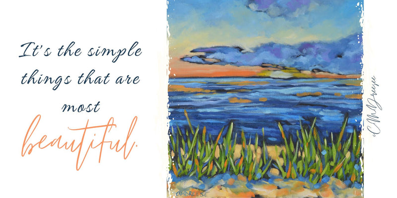 Drinkware- Sunset at the Beach.