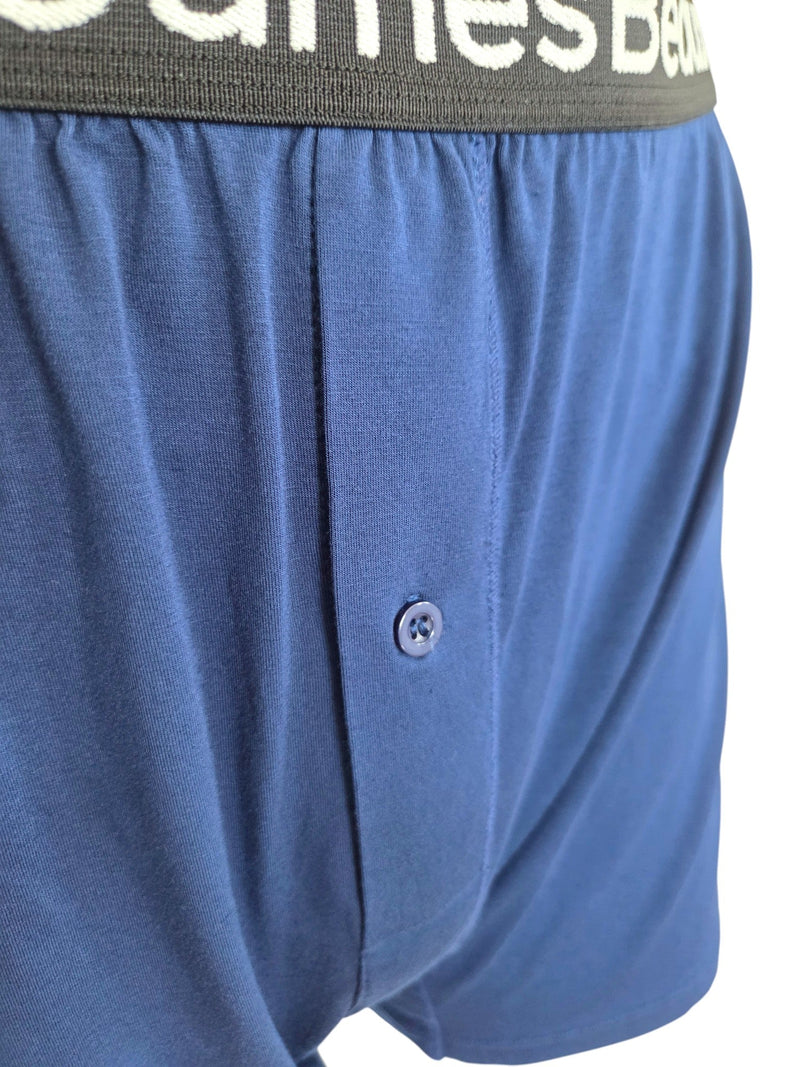 Men's Navy 95% Viscose from Bamboo Boxer Shorts