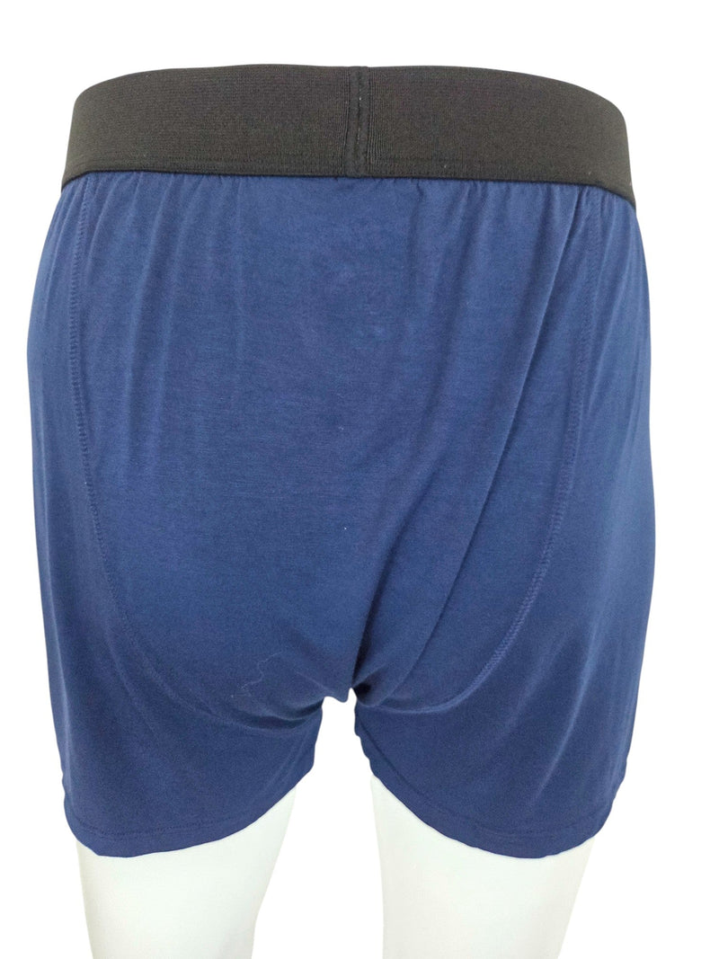Men's Navy 95% Viscose from Bamboo Boxer Shorts