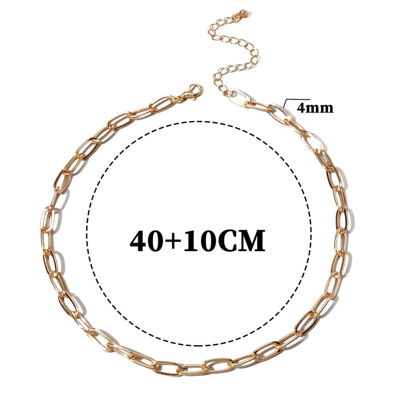 Paperclip Link Chain Necklace
