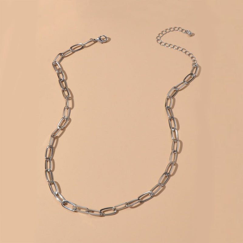 Paperclip Link Chain Necklace