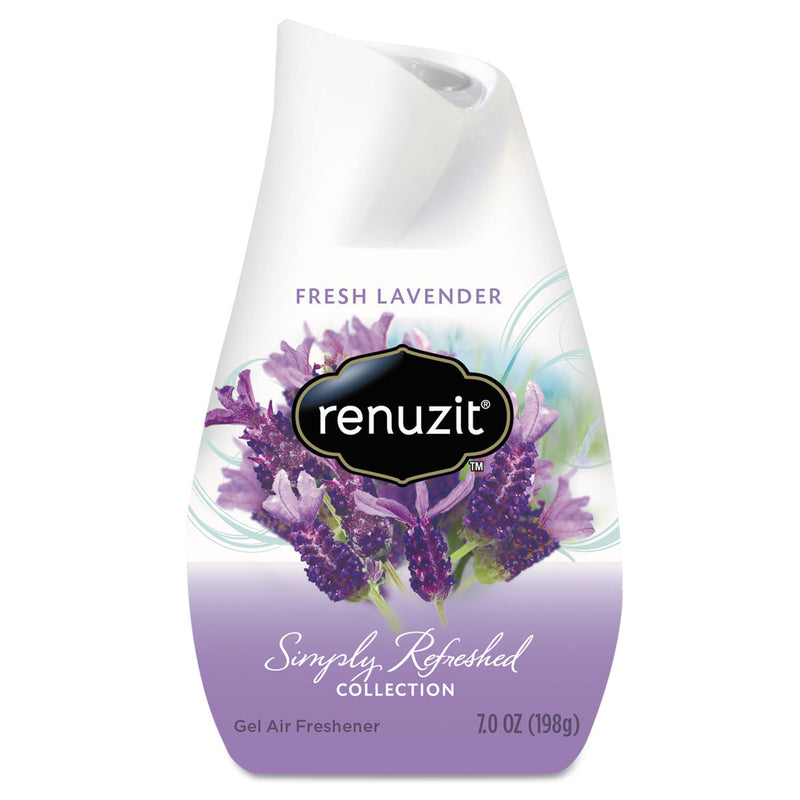 Renuzit Adjustables Air Freshener, Lovely Lavender, 7 oz Cone