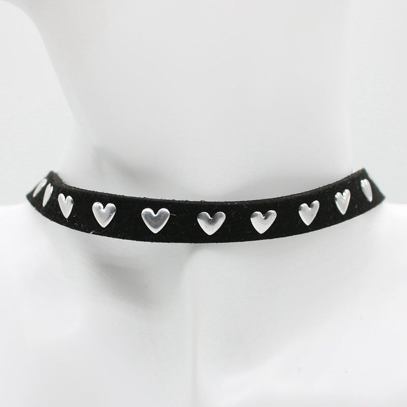 Flower Velvet Choker Necklaces Women Punk Style