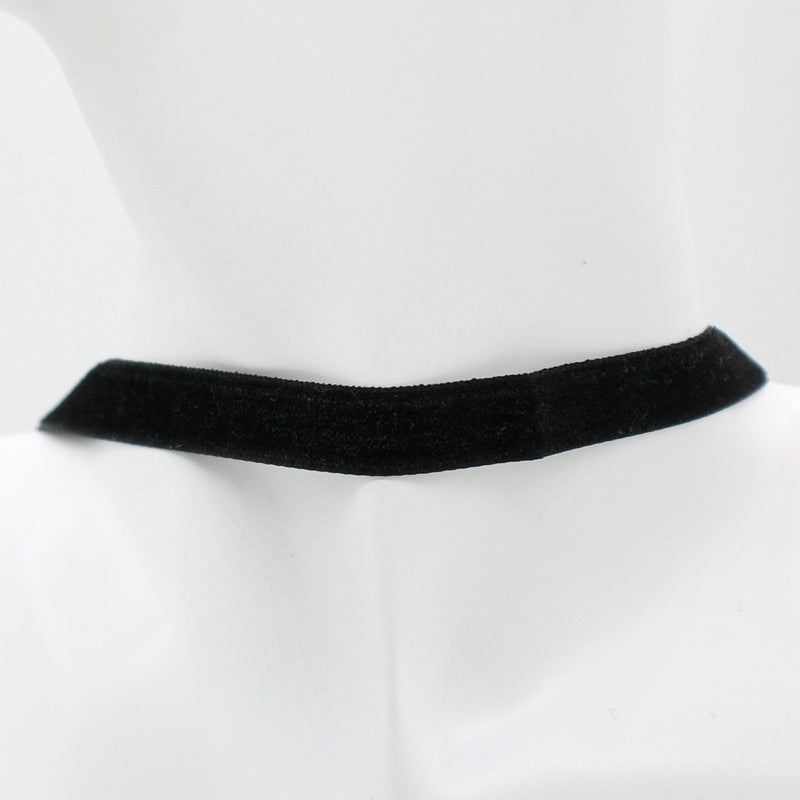 Flower Velvet Choker Necklaces Women Punk Style