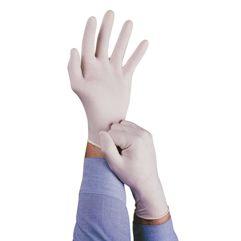 AnsellPro Conform Natural Rubber Latex Gloves, 5 mil, Small, 100/Box