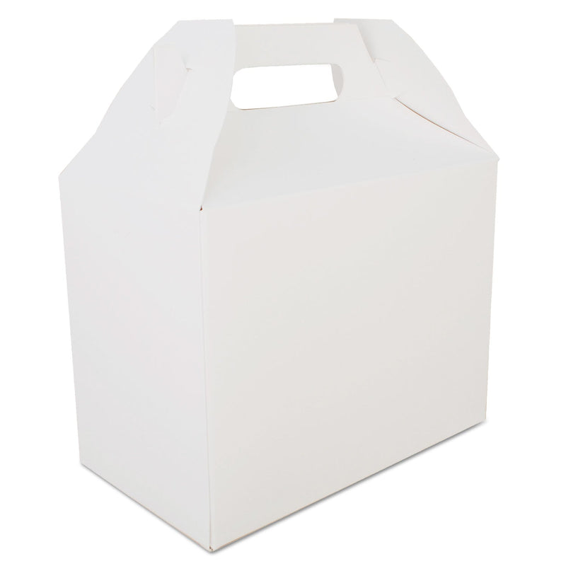 SCT Carryout Barn Boxes, 10 lb Capacity, 8.88 x 5 x 6.75, White, Paper, 150/Carton