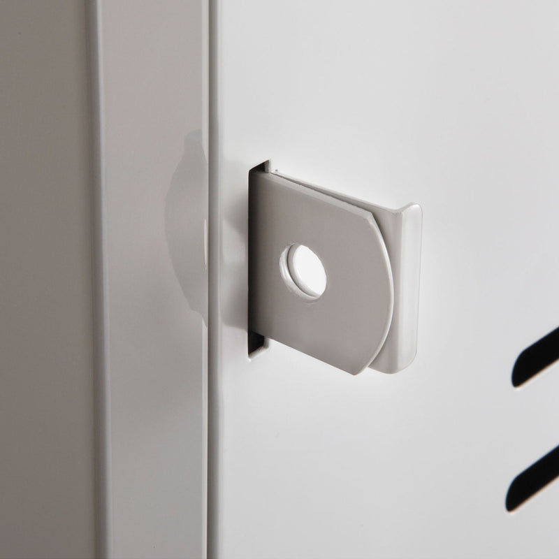 Safco Box Locker, 12w x 18d x 78h, Two-Tone Gray