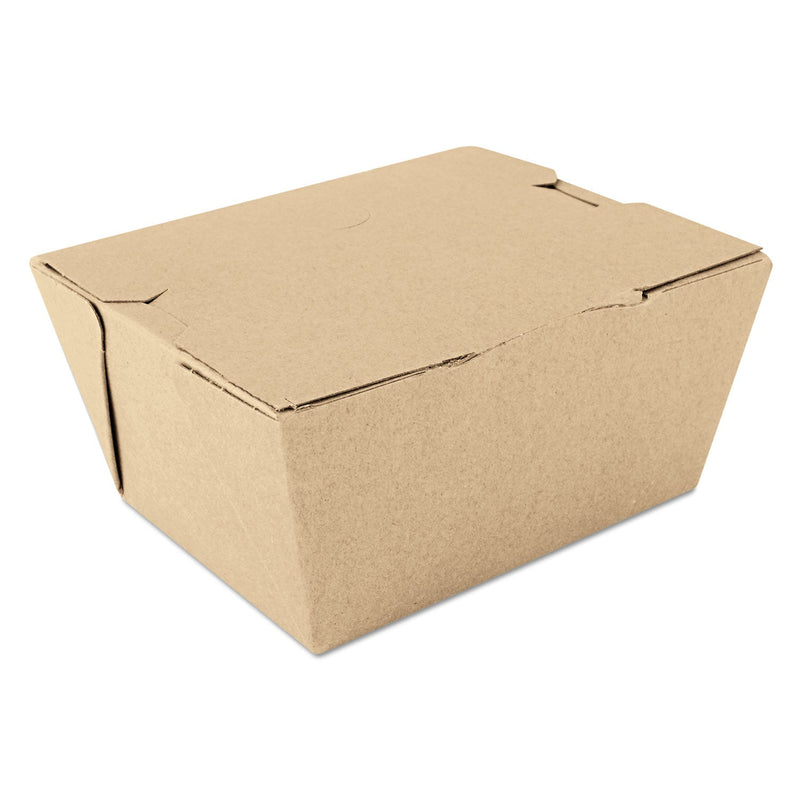 SCT ChampPak Carryout Boxes, #1, 4.38 x 3.5 x 2.5, Kraft, Paper, 450/Carton