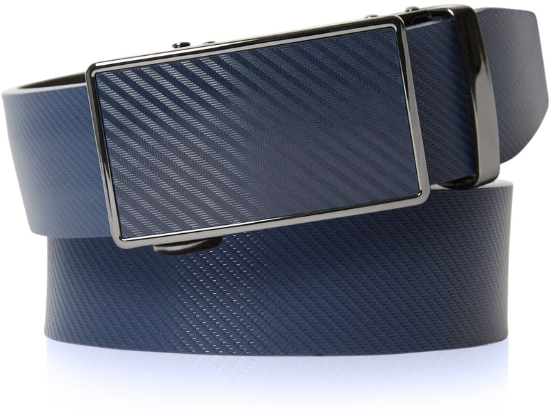 Genuine Leather Ratchet Belt – No Holes, Custom Fit