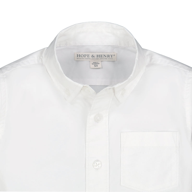 Organic Stretch Poplin Shirt