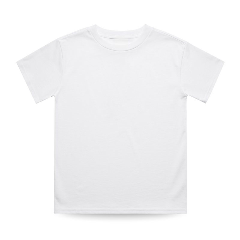 RAD ORGANICS COTTON TEE - WHITE