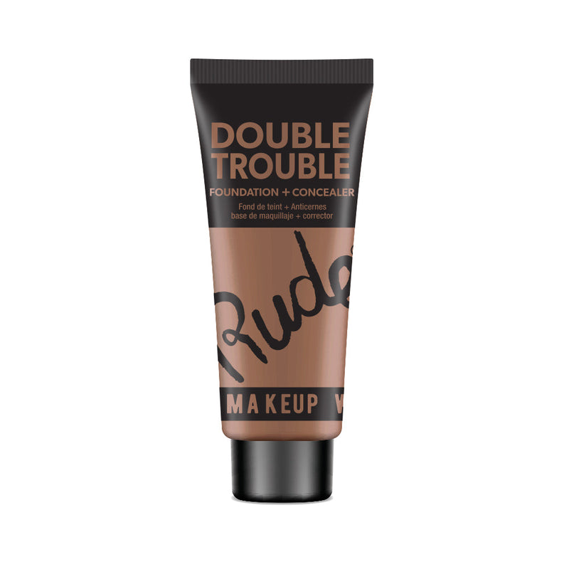 RUDE Double Trouble Foundation + Concealer