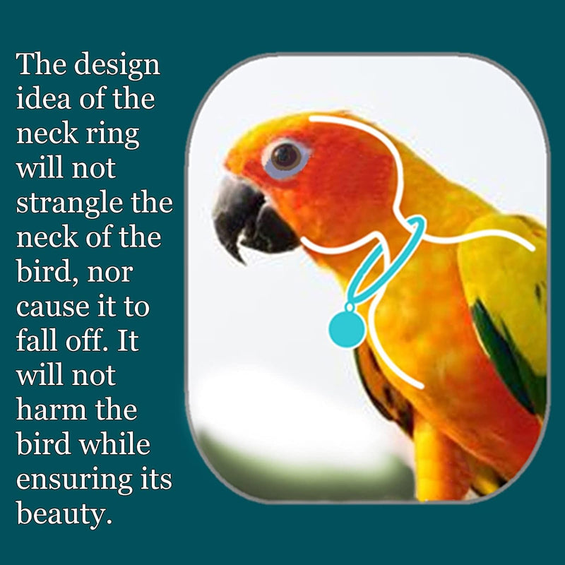 Parrot Bells Parrot Collar Necklace Parrot Decoration Parrot Scarf Clothes Budgerigar Peony Parrot Cockatiel Golden Sun Parrot