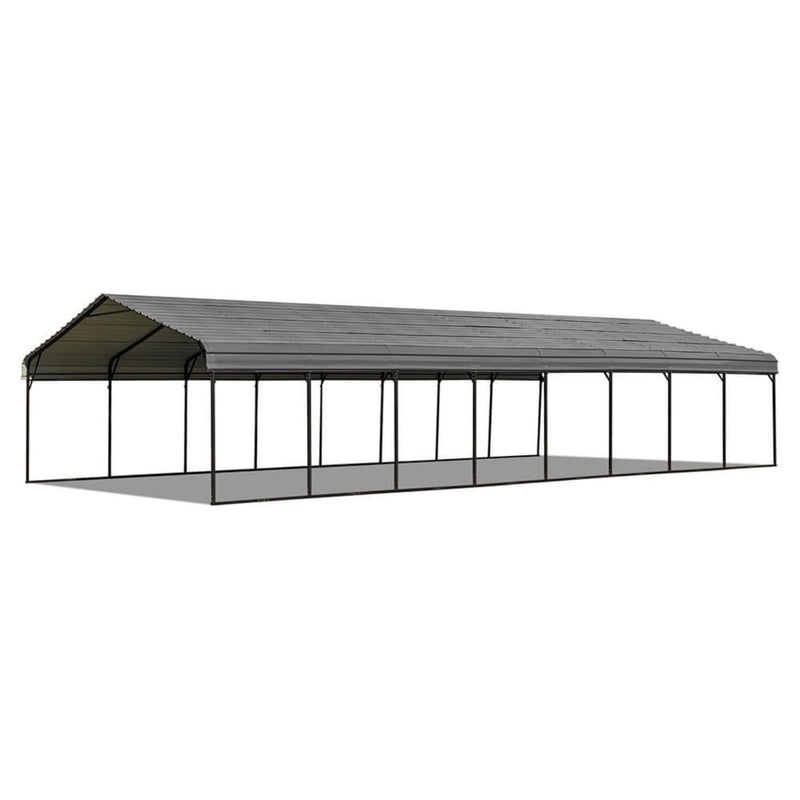 [20X40FT] Alora Extra Large Heavy Duty Four Car Outdoor Metal Carport Canopy For Trucks, Boats And SUVs (SAK29713)