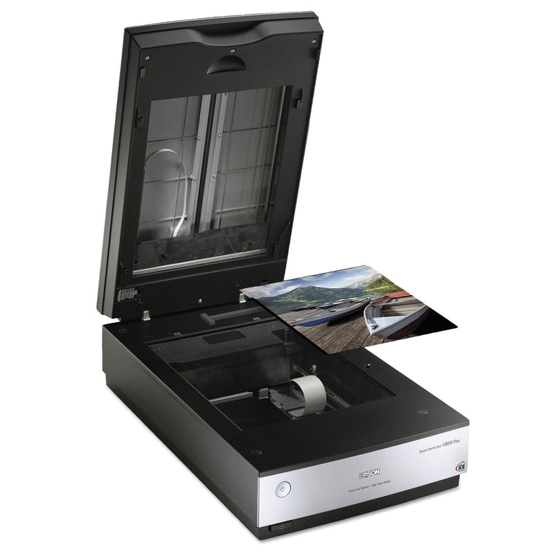 Epson Perfection V850 Pro Scanner, Scans Up to 8.5" x 11.7", 6400 dpi Optical Resolution